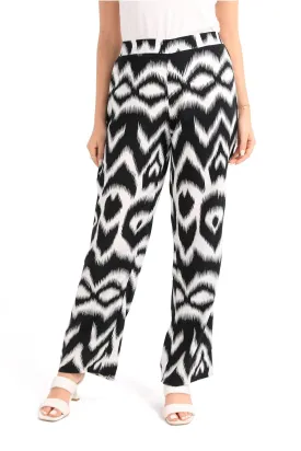 Black & White Patterned Pants