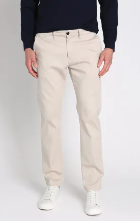 Bowie Straight Fit Tencel Twill Chino Pant