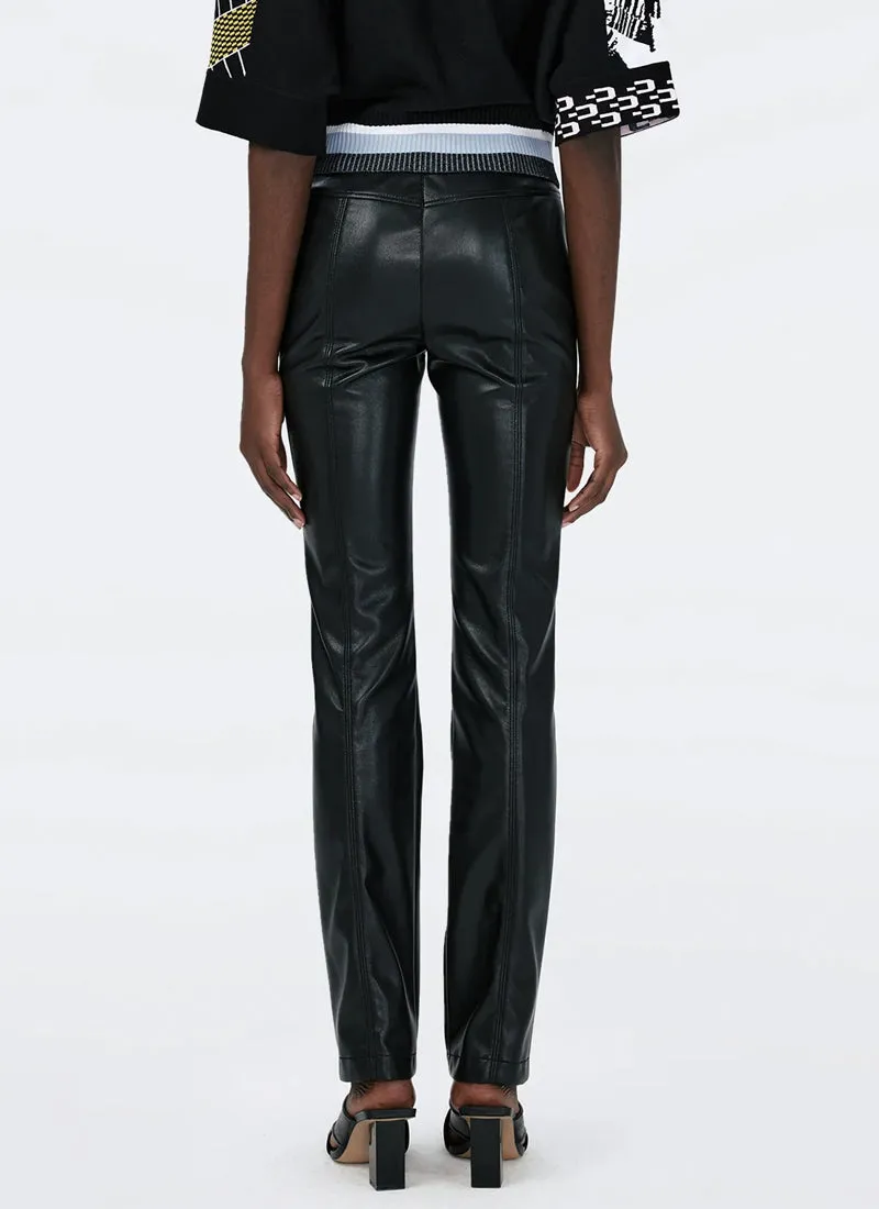 Chanda Faux Leather Pant