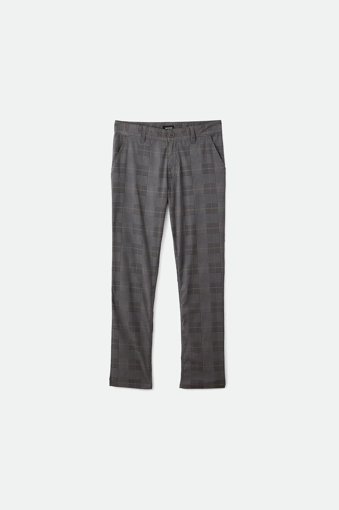 Choice Chino Pant - Grey/Black Plaid