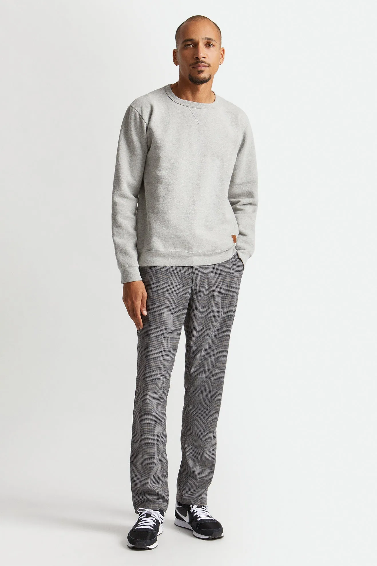 Choice Chino Pant - Grey/Black Plaid