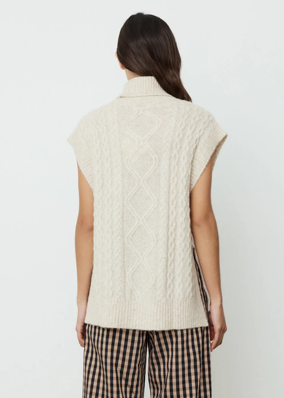 Cilina Sleeveless Knit Vest