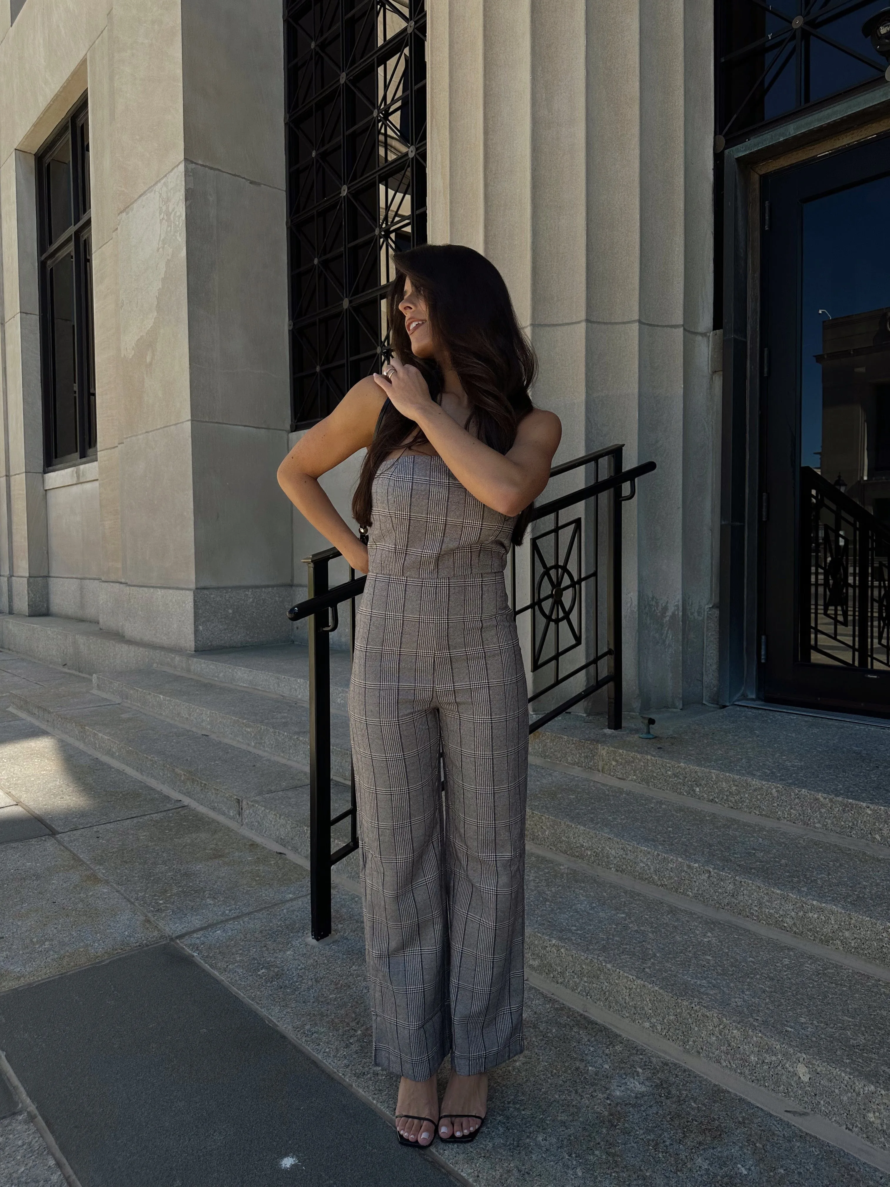 Clocking In Chic Jumpsuit