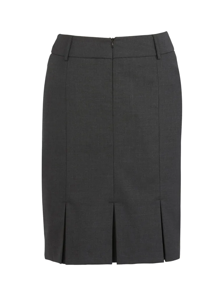 Comfort Wool Stretch Womens Multi-Pleat Skirt (BZ-24015)