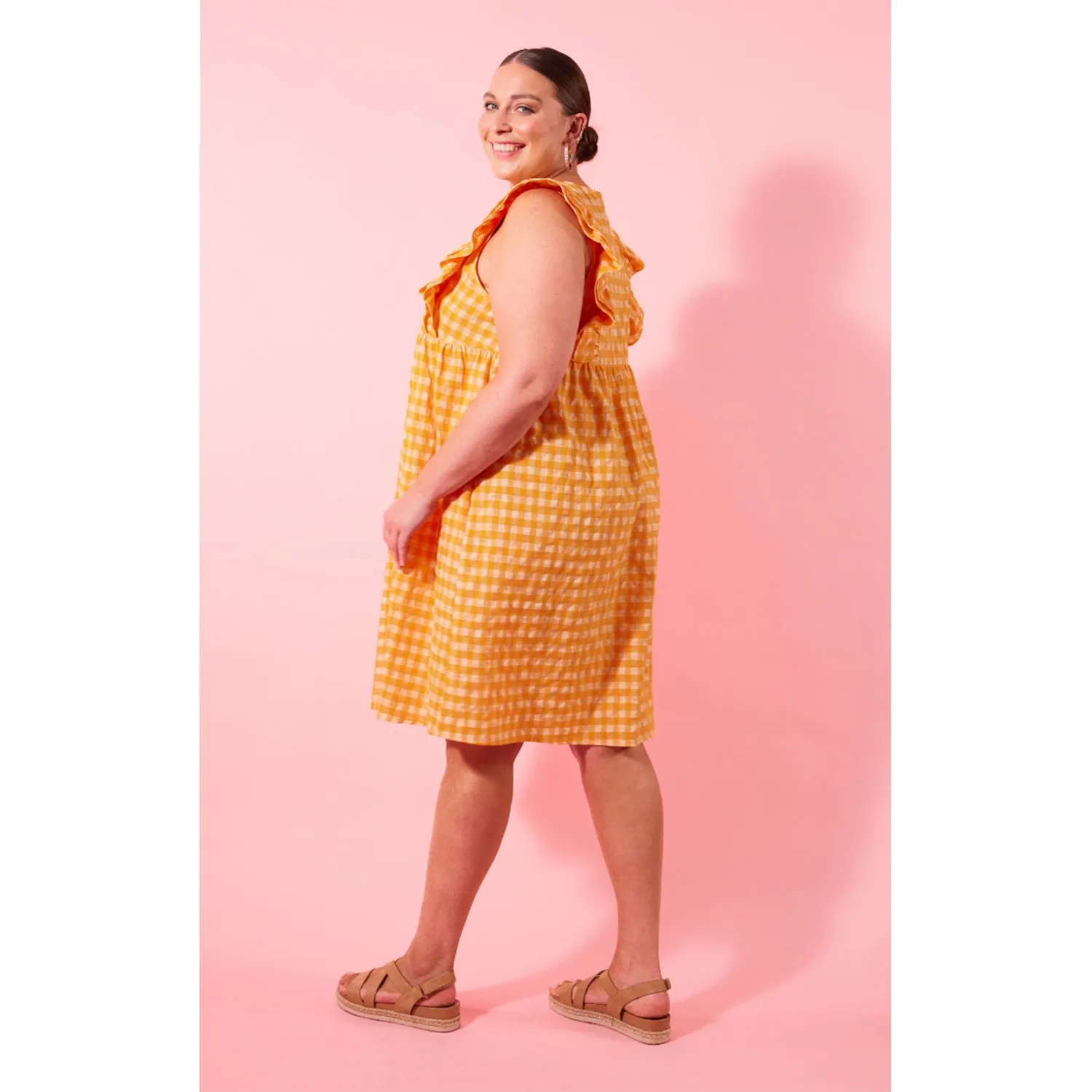 Dress Alfresco Frill - Sunrise