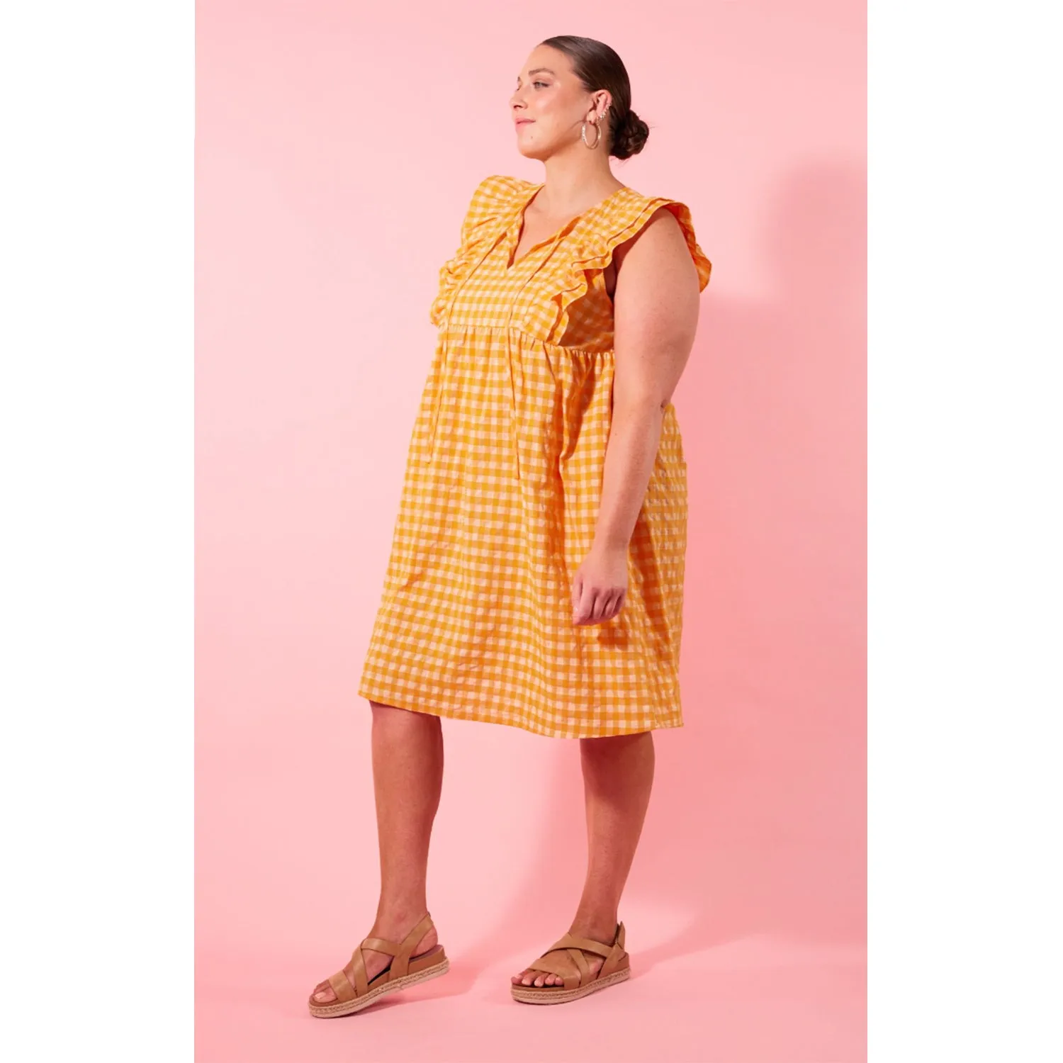 Dress Alfresco Frill - Sunrise