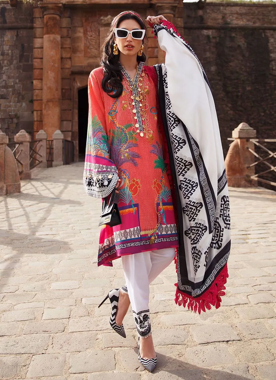 Farah Talib Aziz Luxe Lawn Collection 2020 – FTA-09 Laia