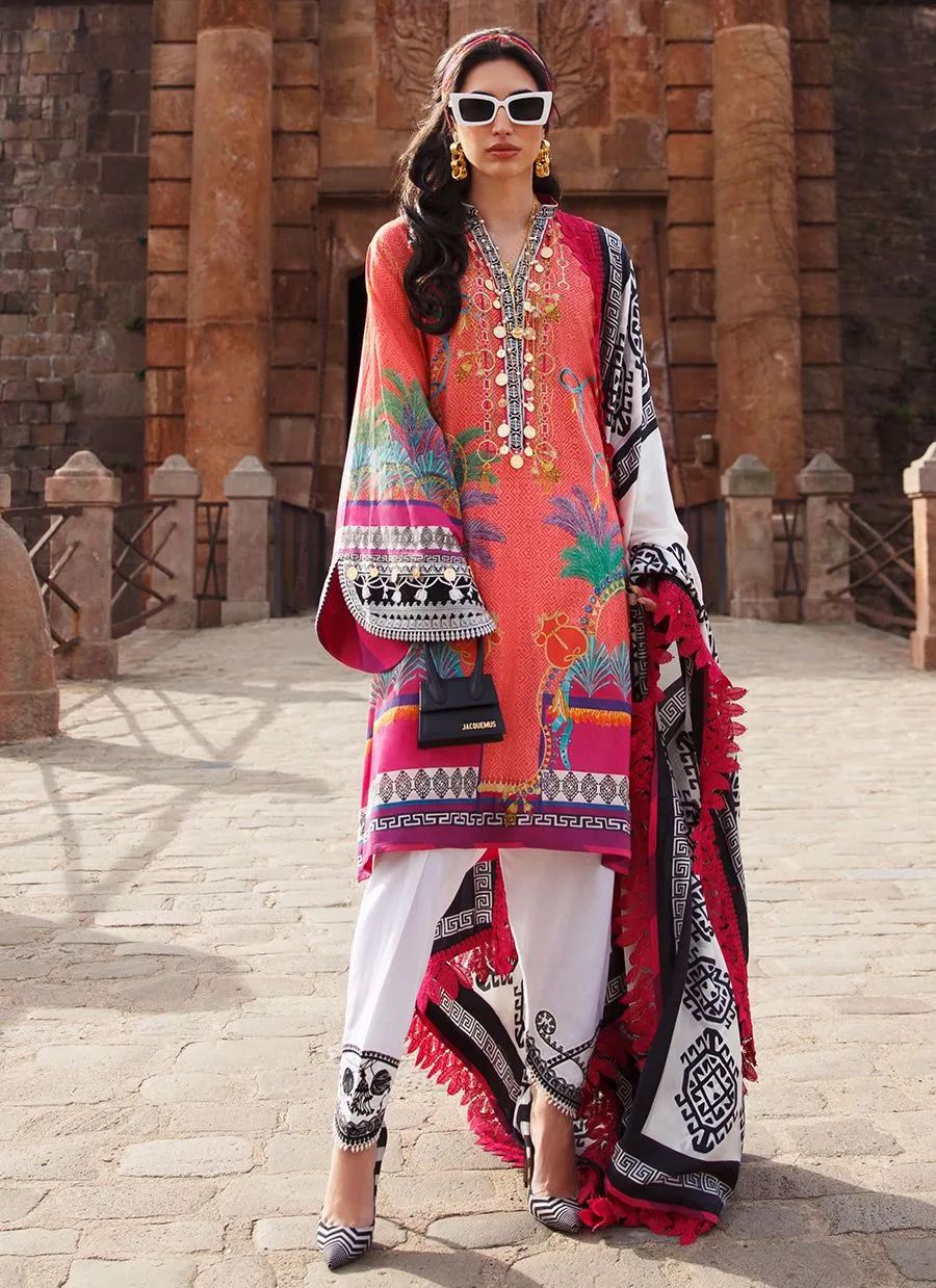 Farah Talib Aziz Luxe Lawn Collection 2020 – FTA-09 Laia