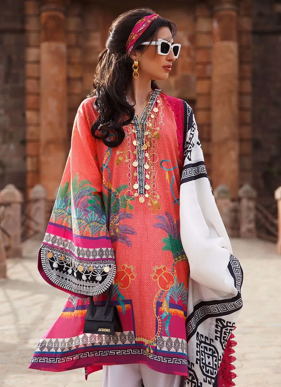 Farah Talib Aziz Luxe Lawn Collection 2020 – FTA-09 Laia