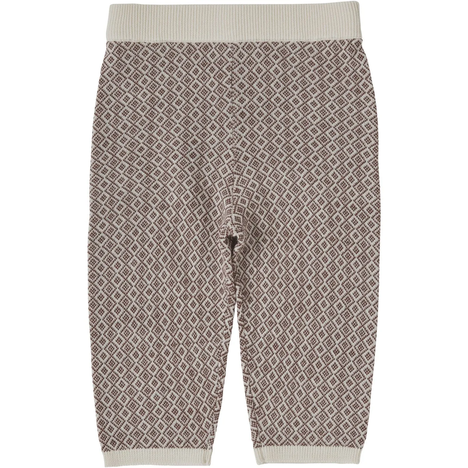 FUB Ecru/Clay Baby Jaquard Pants