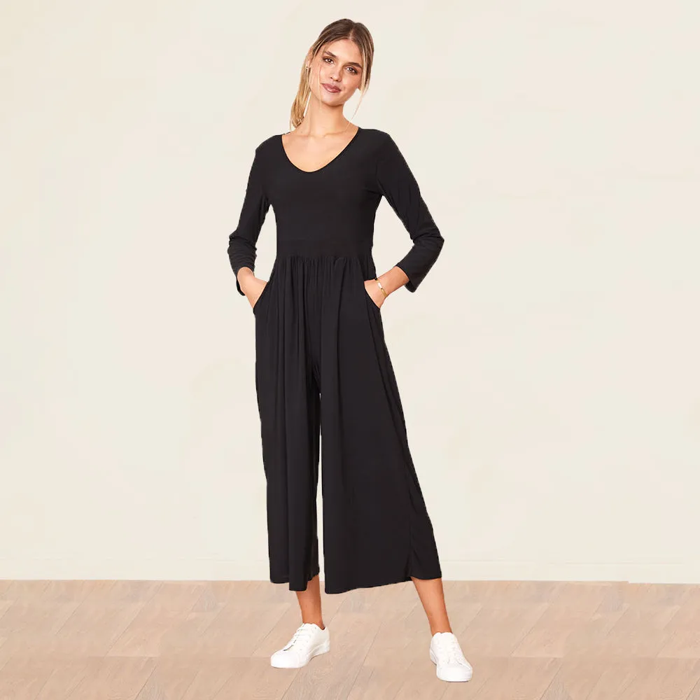 Hallie Jumpsuit (Black)