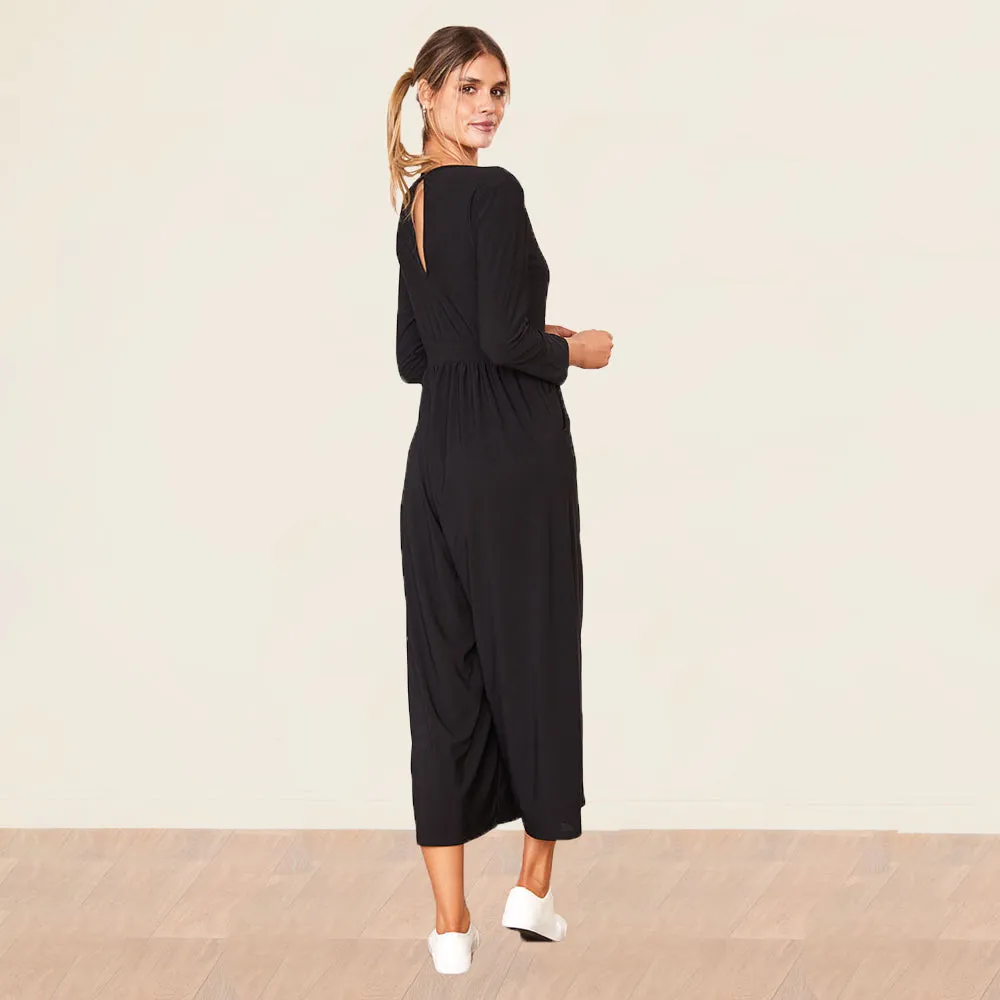 Hallie Jumpsuit (Black)