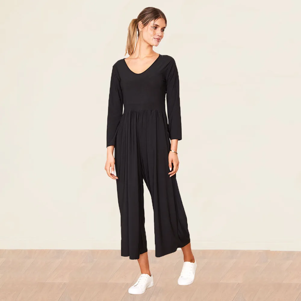 Hallie Jumpsuit (Black)