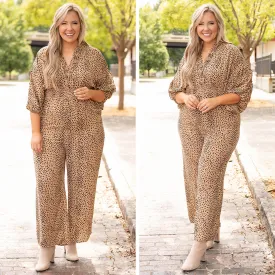 Into The Wild Jumpsuit, Camel