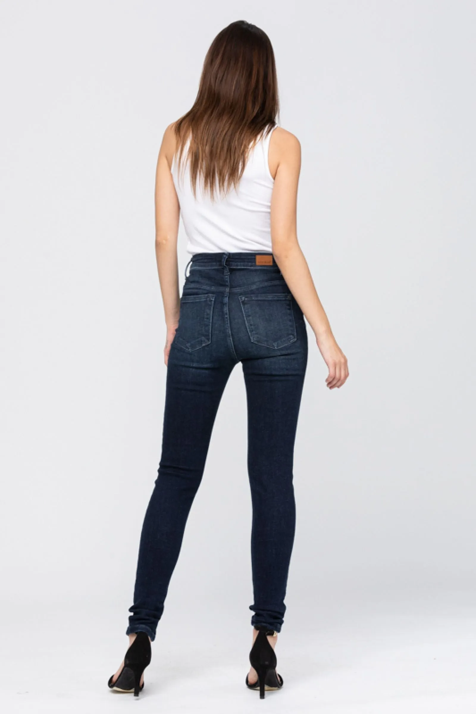 Judy Blue High Waist Super Dark Skinny Jeans