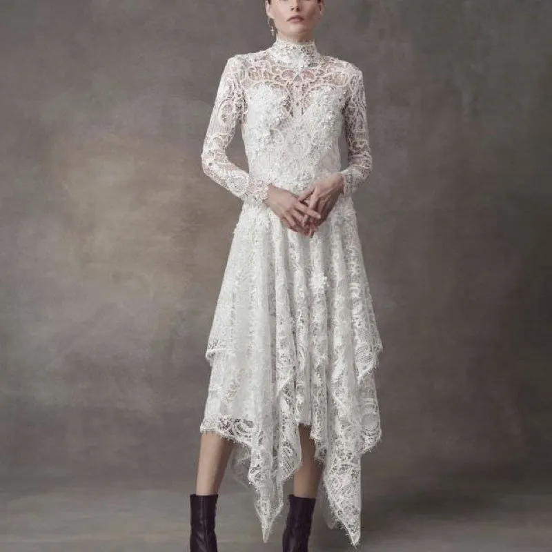 Juno Lace Handkerchief Dress