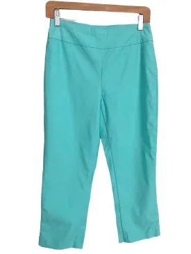 Light Summer Aqua Crop Pants