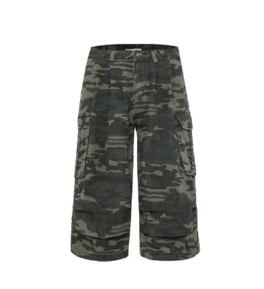 MADWITCH Urban Warrior Camo Cargo Culottes