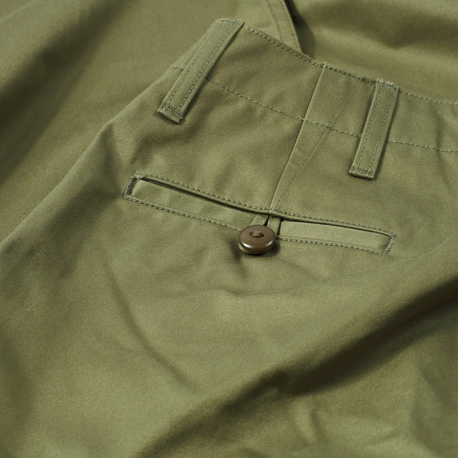 Nigel Cabourn Green Chino Pants