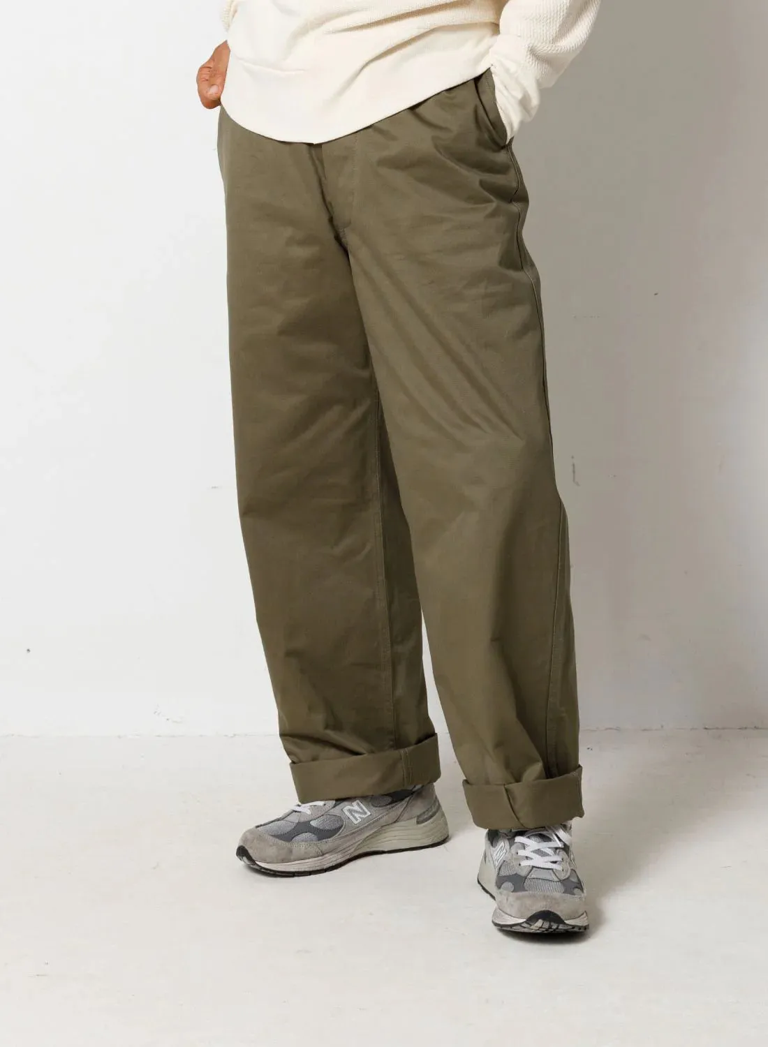 Nigel Cabourn Green Chino Pants