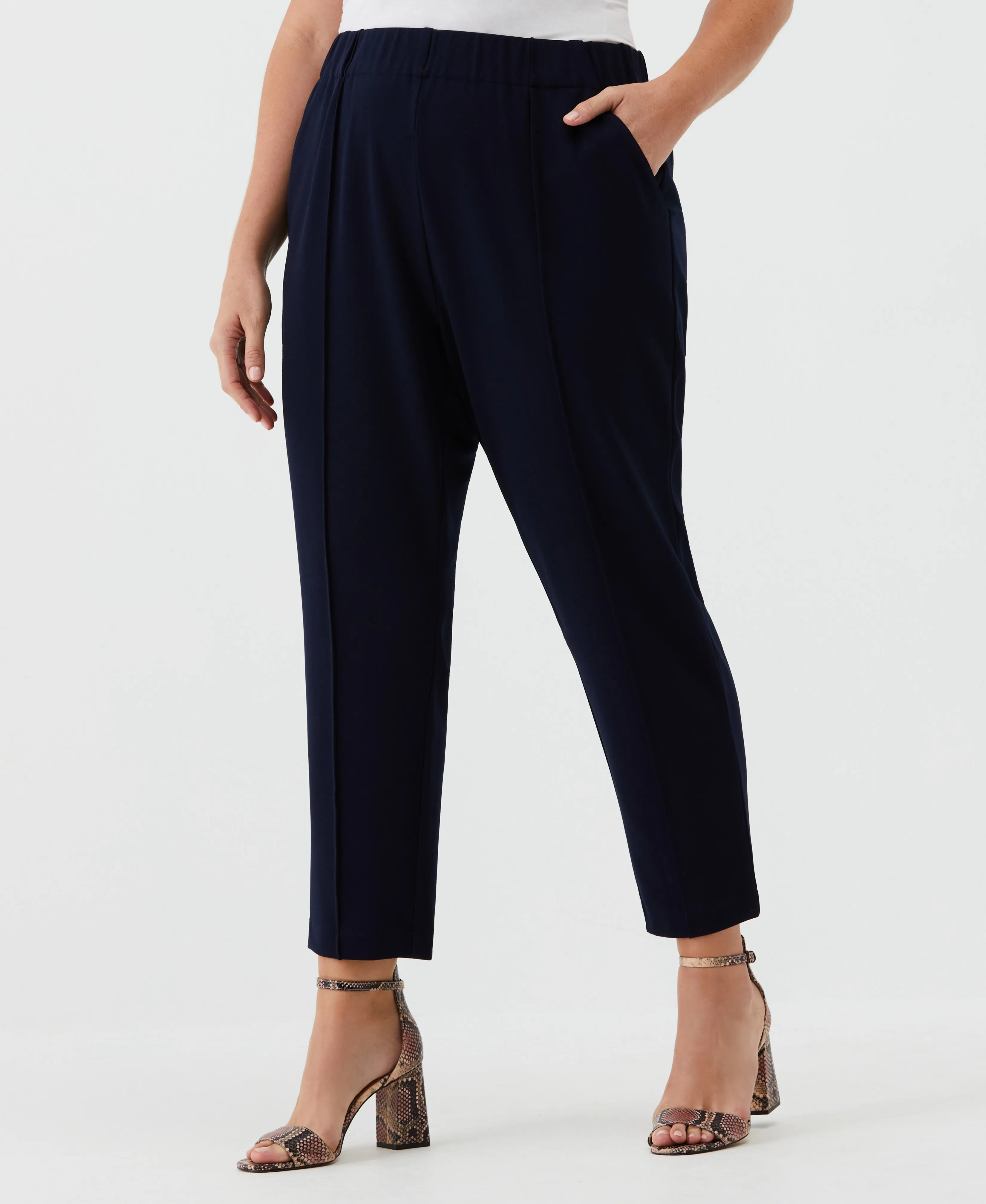 Plus Size Easy Pull On Pant