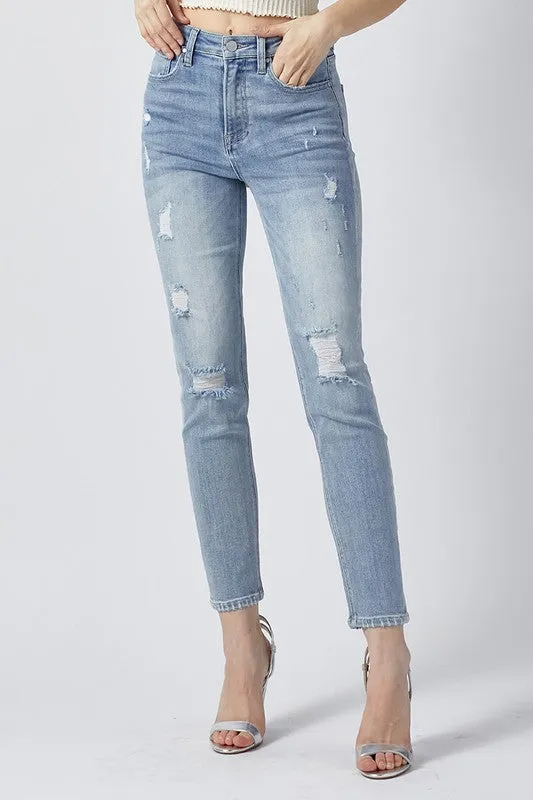 Risen High Rise Slim Skinny