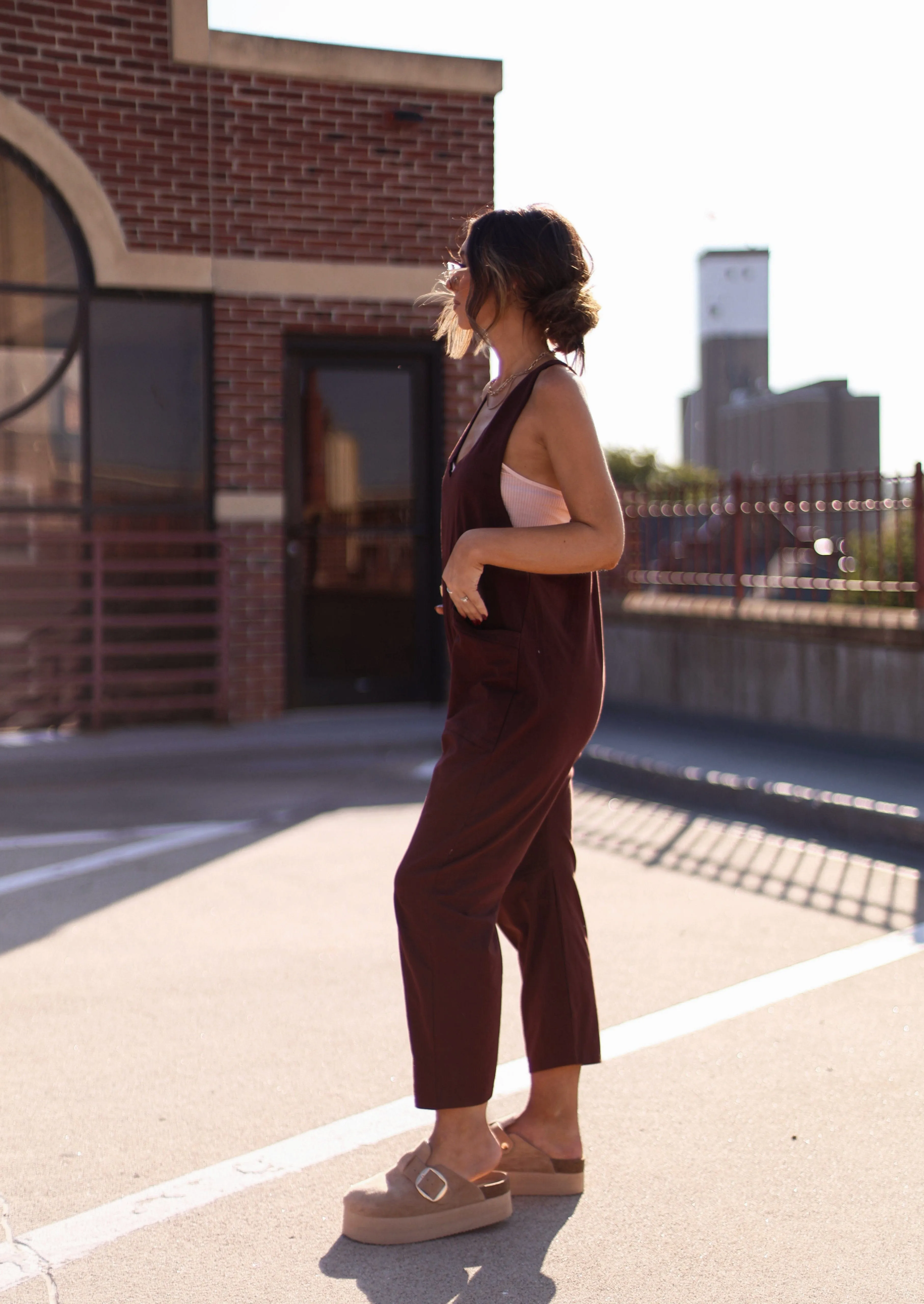 Slouchy Knit Jumpsuit