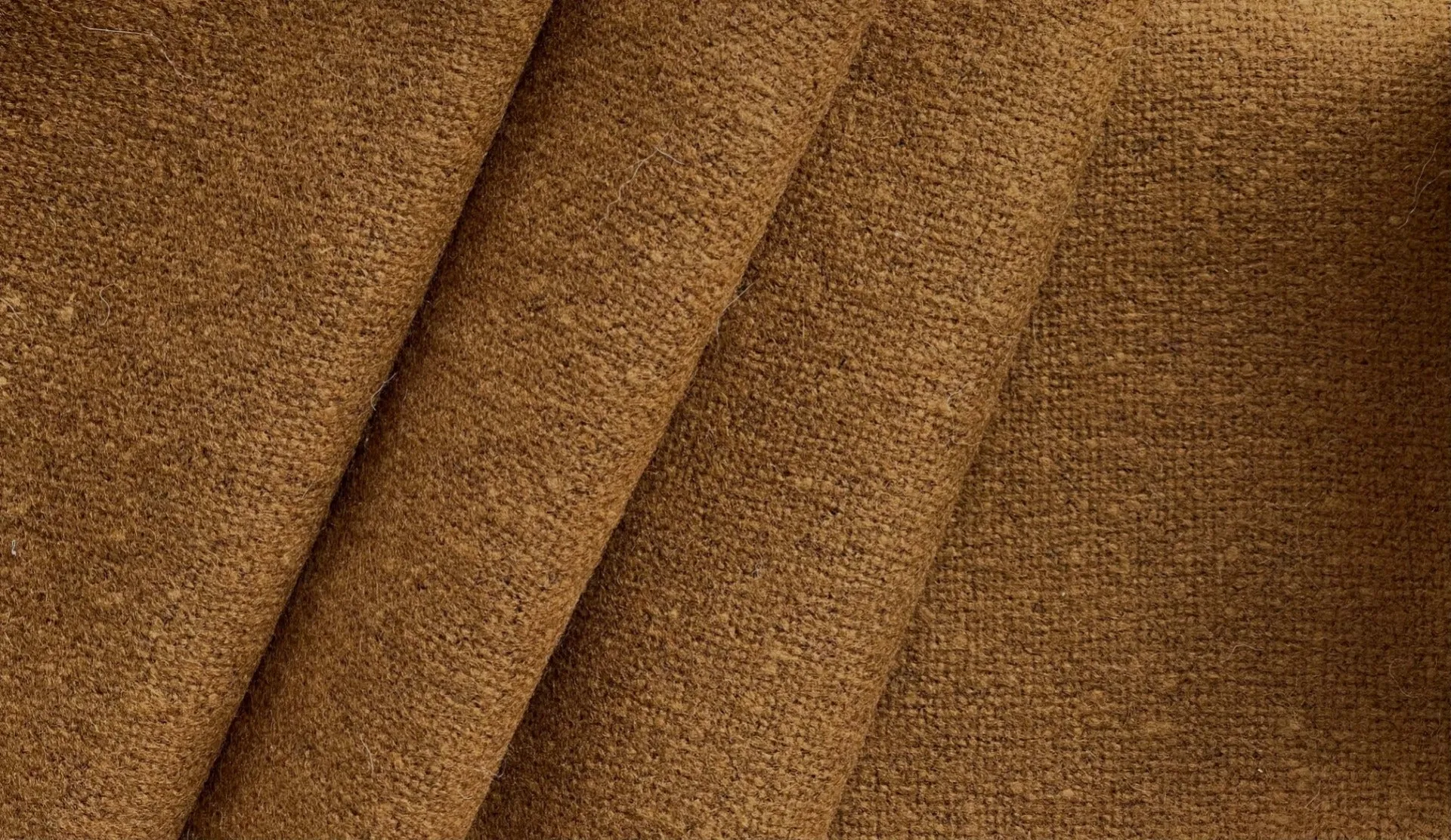 Textured Cinnamon Rufous Wool