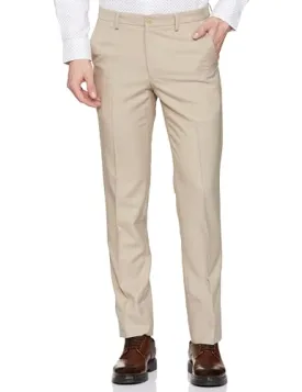 Van Heusen Men's Slim Pants (VHTFFSLBF32009_Nude