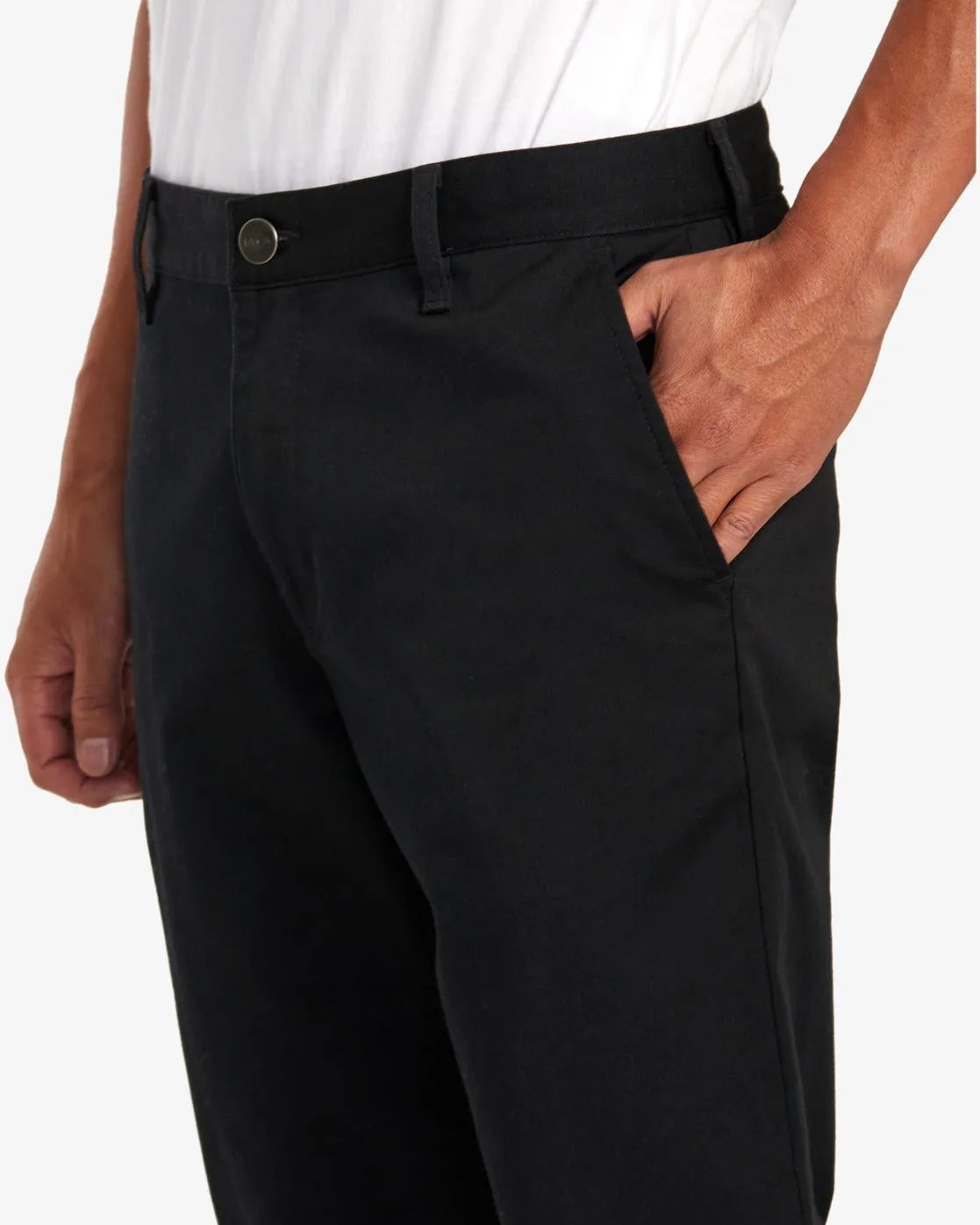 Weekend Stretch Chino Pants - Black