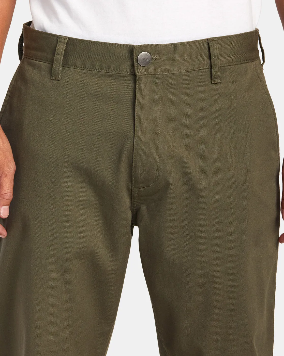 Weekend Stretch Chino Pants - Olive