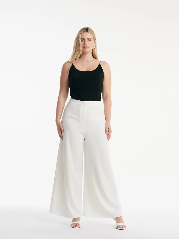 Wide Leg Full Length Pants