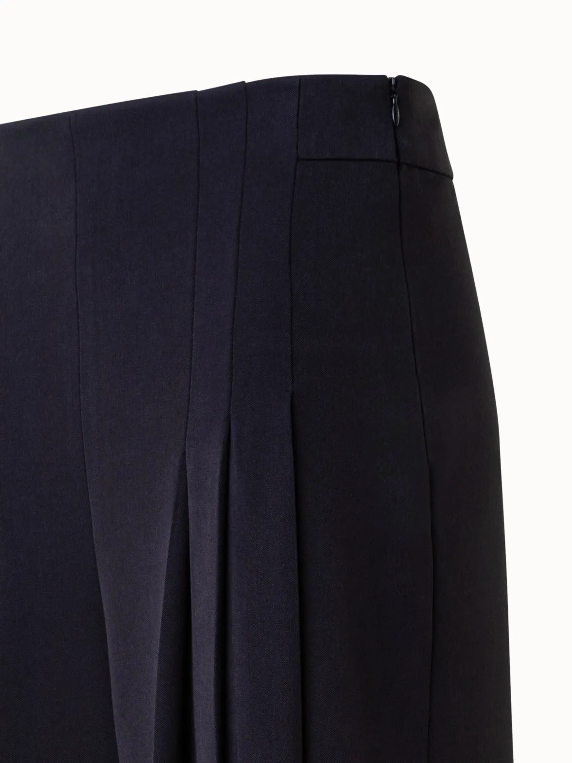 Wide Leg Pleated Pants